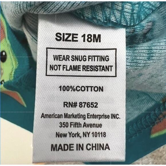 Toddler Boys' (Unisex) 4pc Star Wars Baby Yoda Snug Fit Pajama Set - 18 Months - Picture 2 of 10